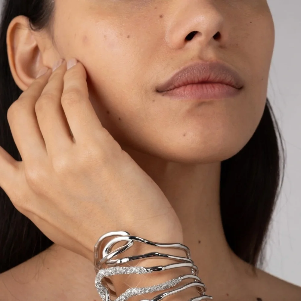 Alexis Bittar stunning silver bracelet - Picture 10 of 10